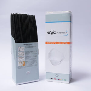 Masker Evo PlusMed 4d Medis - Hitam
